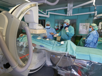 Philips Hybrid OP. Krankenhaus Viechtach, Fotograf Manfred Freye Hamburg