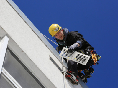 Industriekletterer, Höhenkletterer, Manfred Freye Hamburg, Fotograf